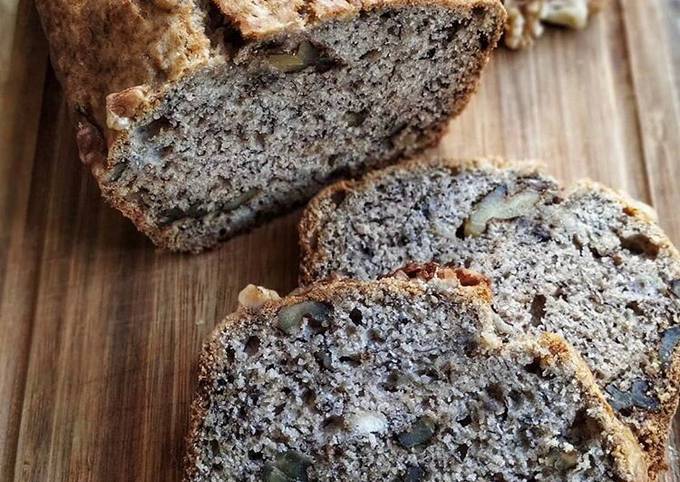 Pan integral de banana y nuez♥️
