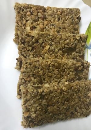 A picture of Granola bars.