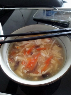 豆腐酸辣湯 的食譜成品照片