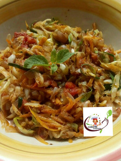 A picture of Masala vegetable sauce.
