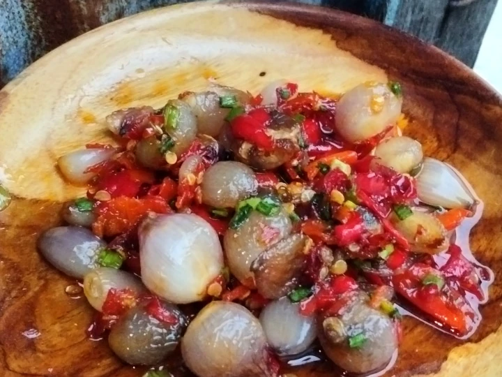 Langkah Gampang Membikin Resep Sambal bawang viral yang Lezat Anti Ribet, Lezat Sekali