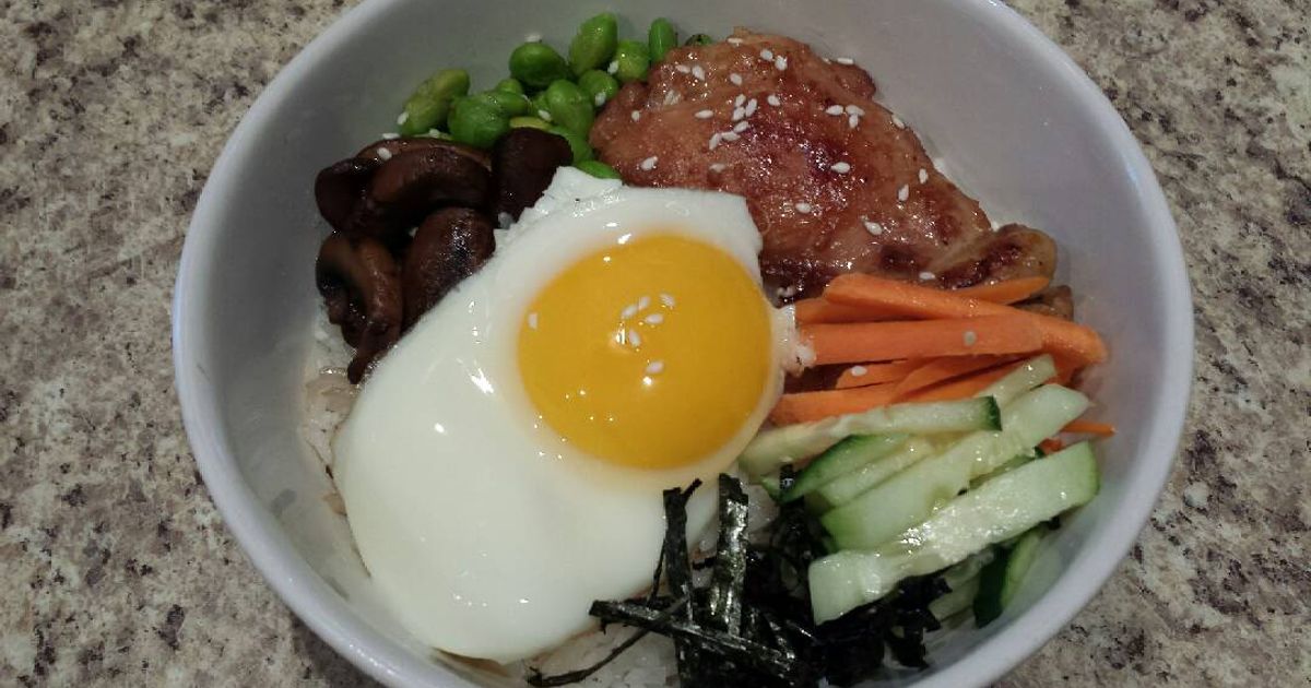 Korean Bibimbap Recipe By Tiffany Rezende