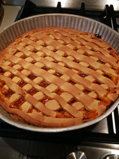Foto di Crostata con marmellata di albicocche