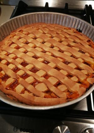 Foto di Crostata con marmellata di albicocche