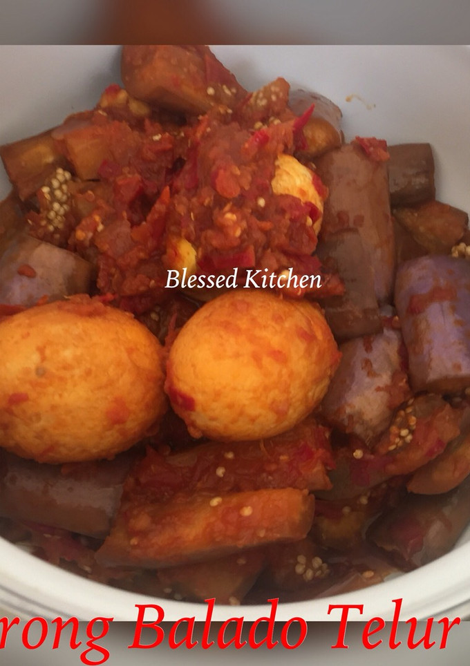 Foto resep Terong Balado Telur (tdk pedas)
