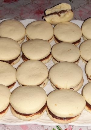 Una foto de Alfajores de maicena
