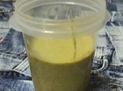 Una foto de batidos con culantro