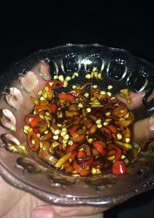 Foto resep Sambal tempe mendoan