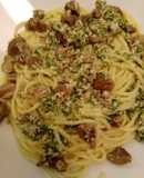 Zitronen-Maronen-Spaghetti