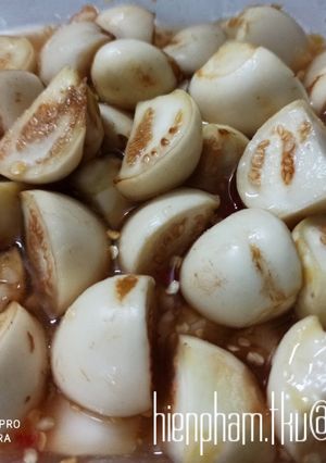 Hình của món Cà muối sổi.
