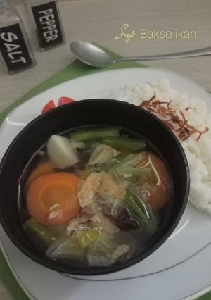 Foto resep Sup Bakso ikan