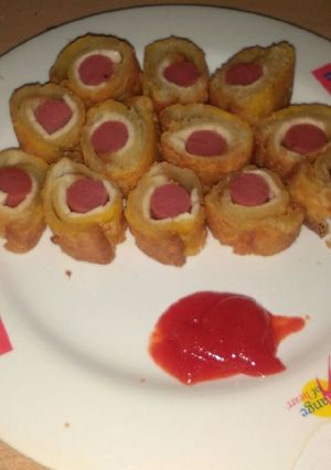 Foto resep Roti Gulung Sosis Keju