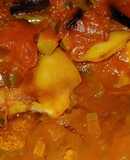 Tumbet con escalopes ternera.Takeway