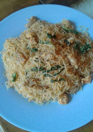 Foto resep Bihun bakso n otak" 😊