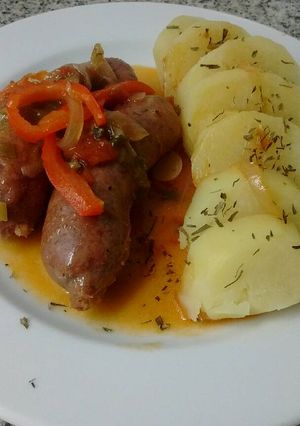 Una foto de Chorizos a la Pomarola