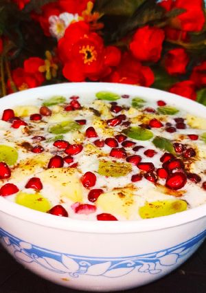 मिक्स फ्रूट रायता (Mix fruit raita recipe in hindi) रेसिपी मुख्य फोटो