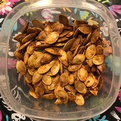 A picture of Roasted Pumpkin Seeds.
