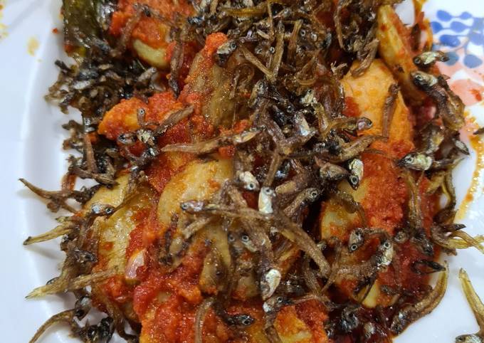 Langkah Mudah untuk Membuat Balado jengkol teri, Enak