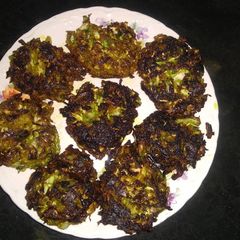 Cabbage pakodas A picture of Cabbage pakodas.