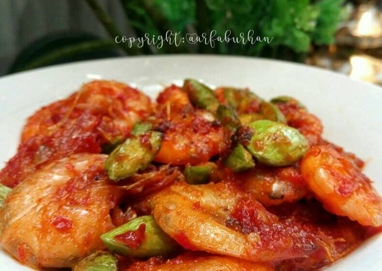 Resep Sambal Udang Pete oleh canolaly Cookpad