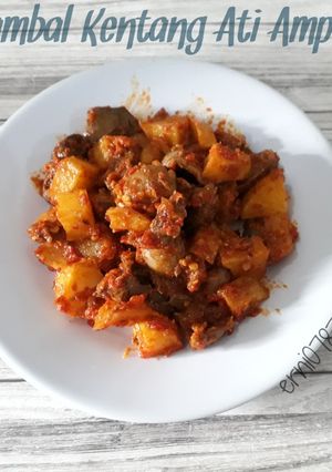 Foto resep Sambal Kentang Ati Ampela