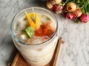 Gambar es teler creamy alpukat