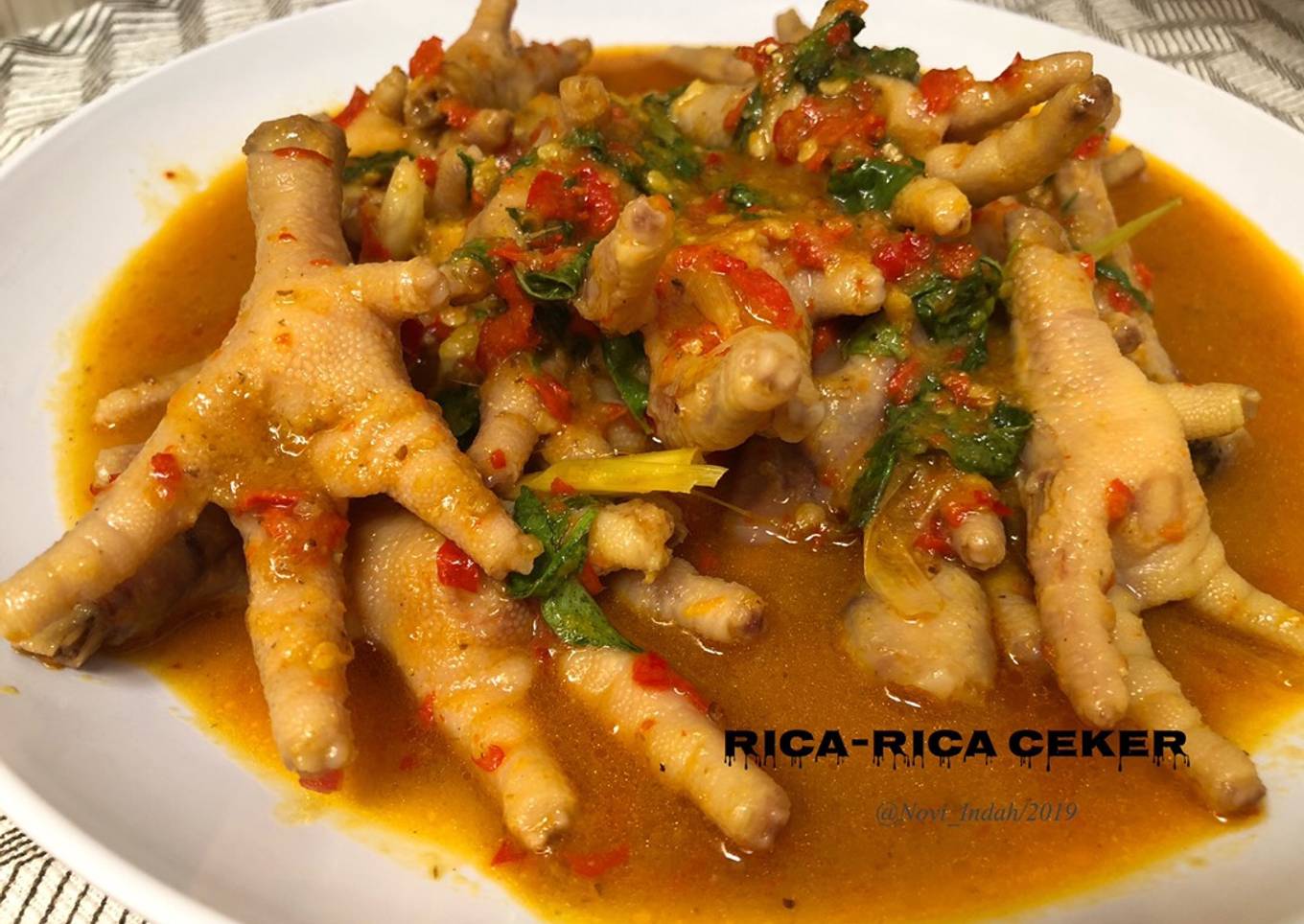 Rica - Rica Ceker Ayam