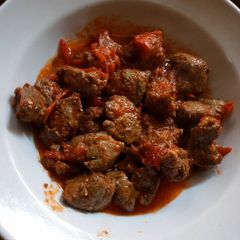A picture of Wet fry Beef.