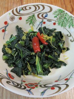 南洋風味黑高麗菜(CavoloNero) 的食譜成品照片