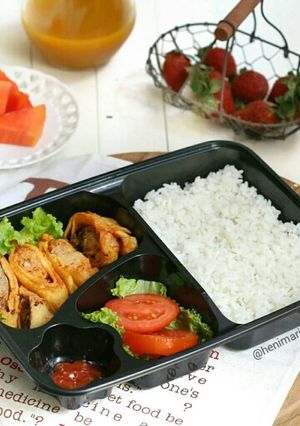 Foto resep Egg Chicken Roll ala hokben