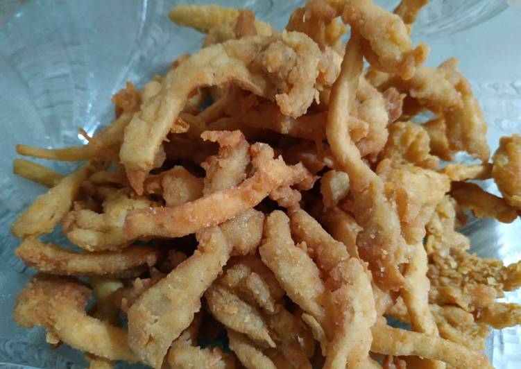 Resep Jamur crispy, Enak Banget
