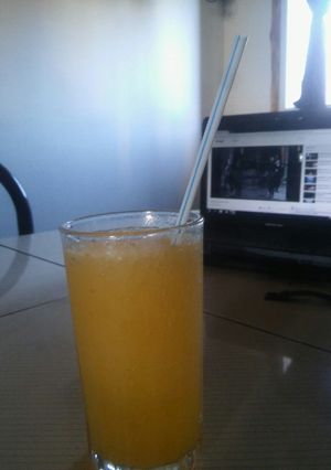 Una foto de Trago margarita frozen