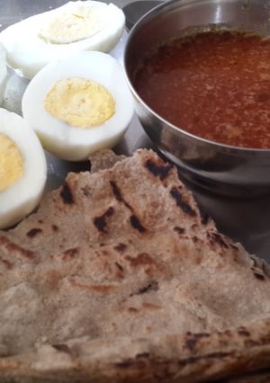 A picture of Quick Egg curry.