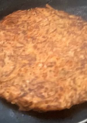 Una foto de Tortilla de zanahorias