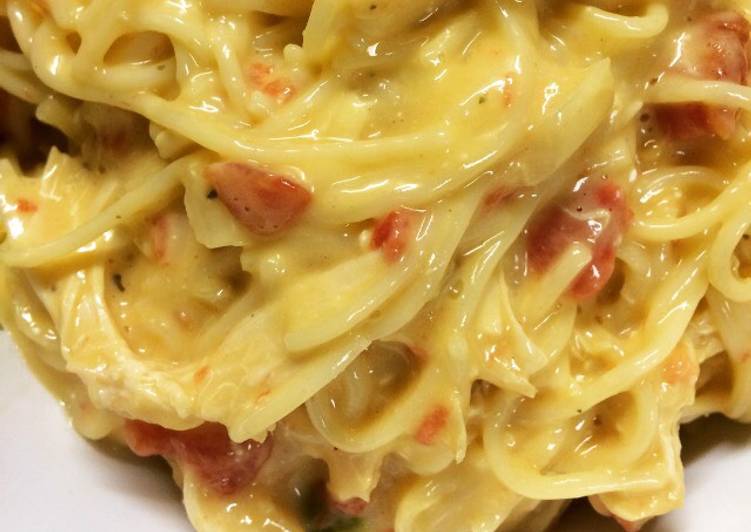 Steps to Make Speedy Easy Stovetop Chicken Spaghetti