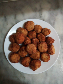 Una foto de Albóndigas de bacalao