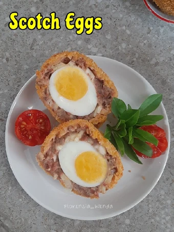 Cara Sederhana Membikin Resep  Scotch Eggs a.k.a Bistik Telur yang Sempurna, Lezat