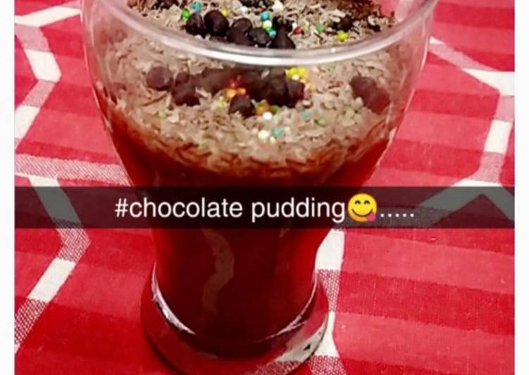 Steps to Prepare Quick Chocolate pudding