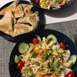 Samosas au thon-philadelphia et salade composée