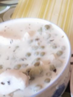 Una foto de Pollo a la crema