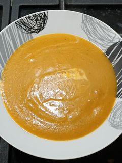 Une photo de Velouté de courge musquée