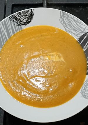 Une photo de Velouté de courge musquée