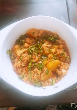 A picture of Aloo Gobi.