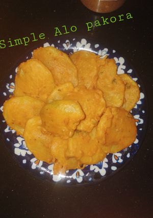 A picture of Simple Aloo Pakora.