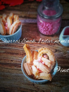 Foto resep Churros Enak,1 Telur,No Mixer