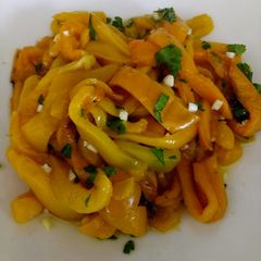 A picture of Roasted pepper salad.