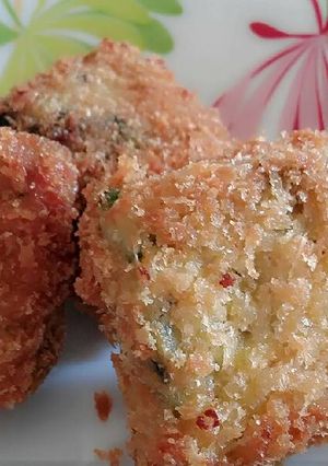 Foto resep Nugget ayam bayam