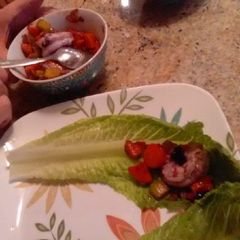 A picture of Asian LettuceWrap.