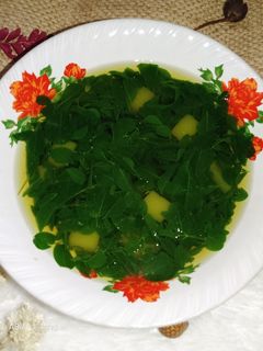Foto resep Sayur kunci daun kelor plus labu