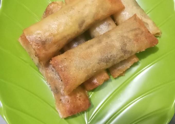 Resep Lumpia Pisang Coklat Keju oleh Lika Afriani - Cookpad